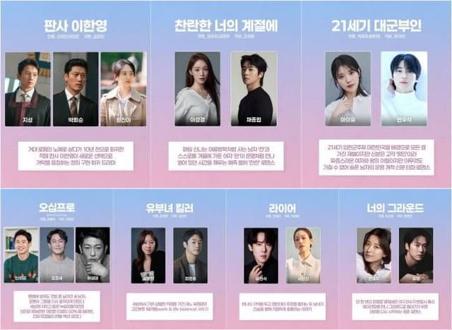 Judge Lee Han-young and The Brilliant Season of You Highlight MBC's Drama Lineup
